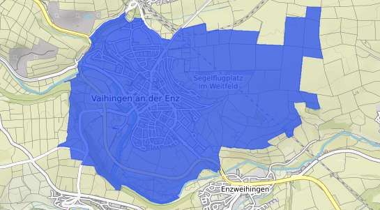 Bodenrichtwertkarte Vaihingen an der Enz Vaihingen